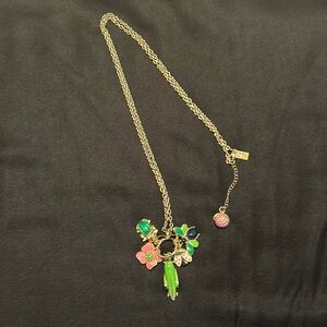 Lilly Pulitzer Colorful Enamel Charm Necklace
